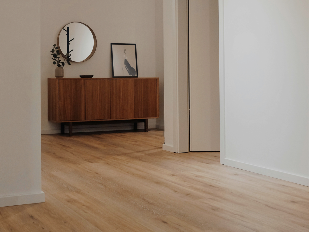 Hardwood flooring installed by KABCO