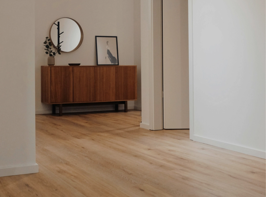 Hardwood flooring installed by KABCO