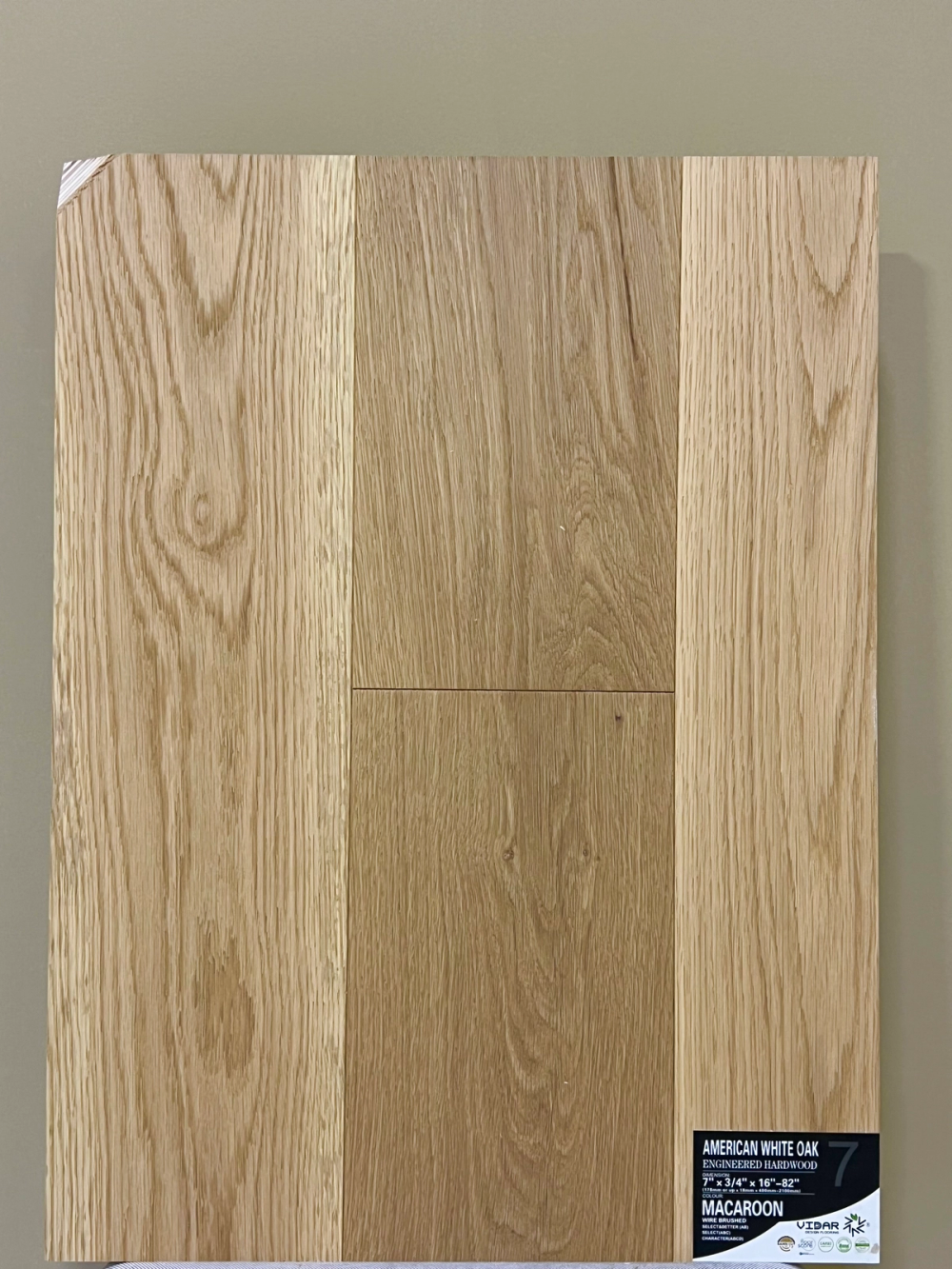 MACAROON - VIDAR 7" AMERICAN WHITE OAK