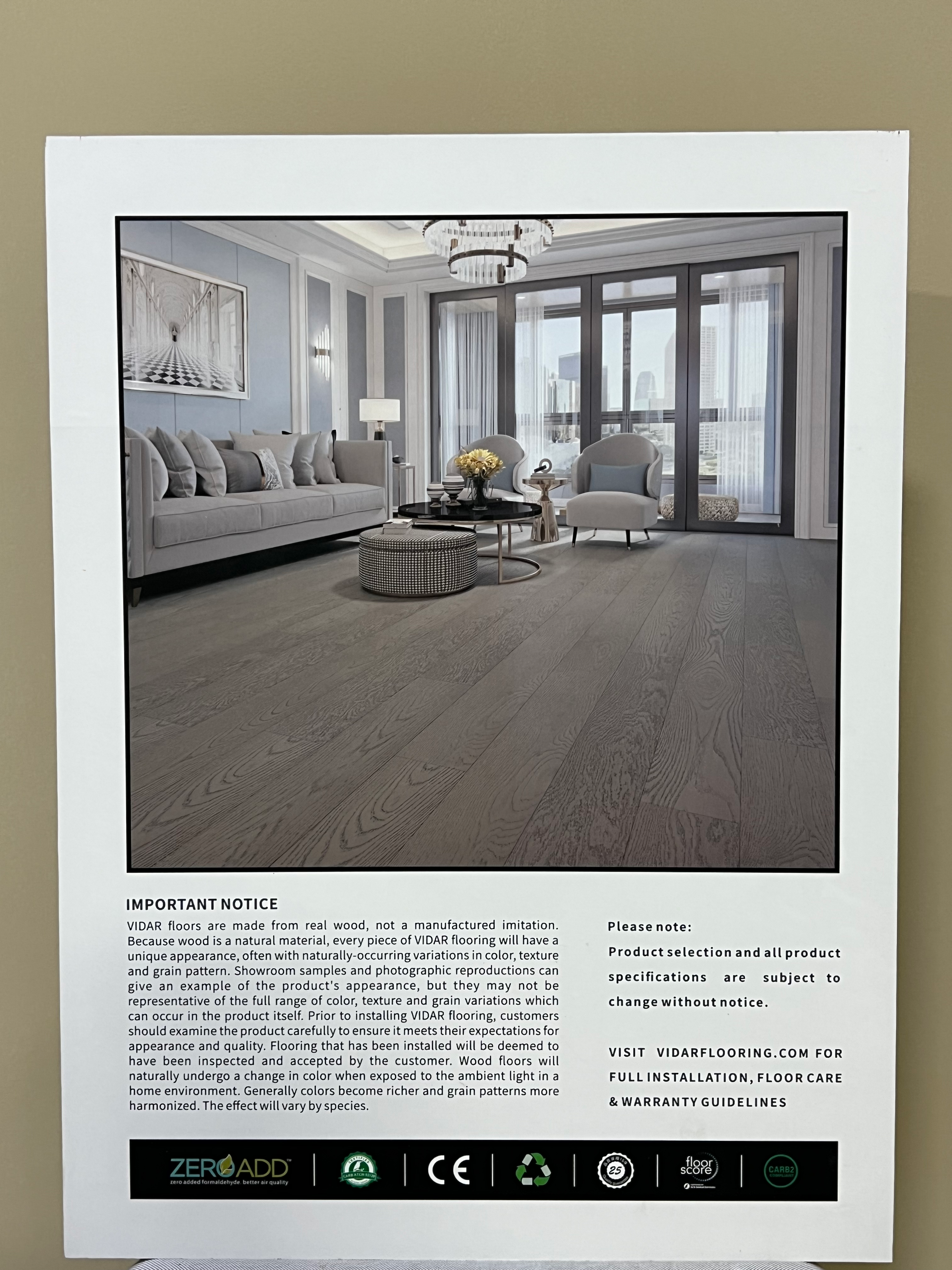 SKY - VIDAR 7" AMERICAN WHITE OAK 2