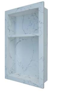 Trezza and ArtiStone 16" x 24" Shower Niche 2