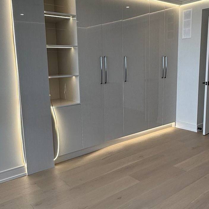 kabco - a room with a lot of cabinets and shelves