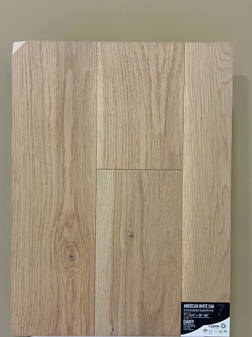 DAISY - VIDAR 7" AMERICAN WHITE OAK