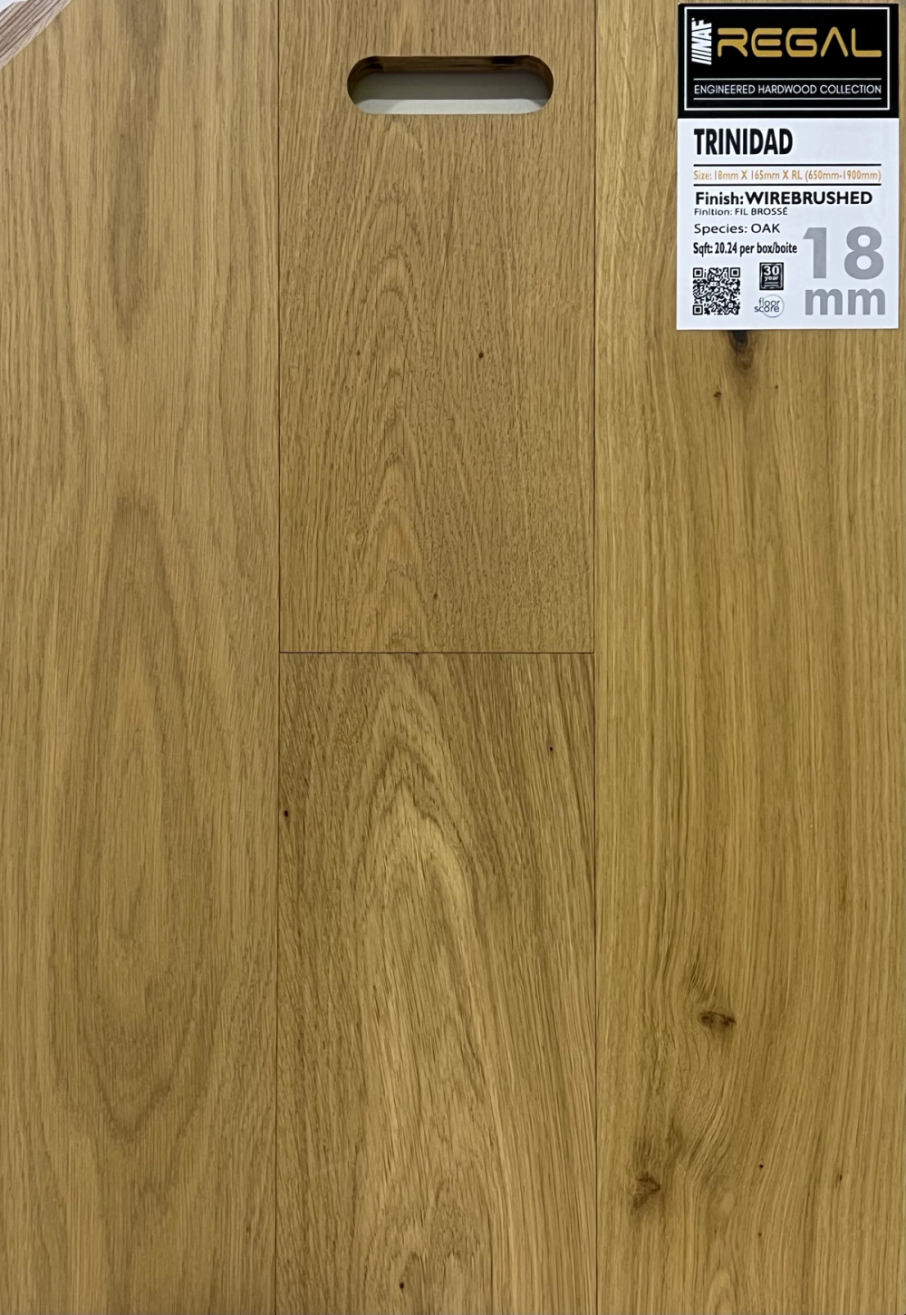 Trinidad Naf Regal 7 1 2 X 3 4 X Rl Engineered Hardwood Oak