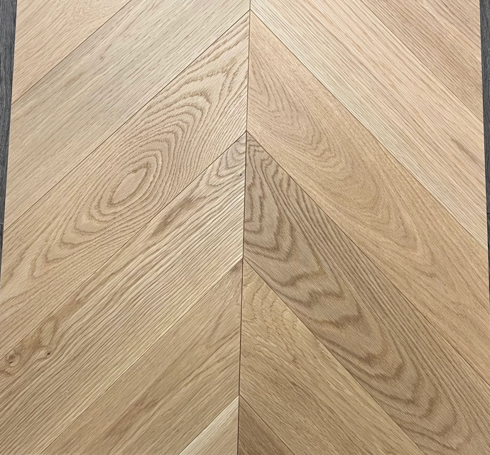 MACAROON - VIDAR 5" - CHEVRON - AMERICAN WHITE OAK